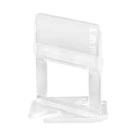 Bolsa con 100 anclas de 1 mm, para nivelacion de azulejos