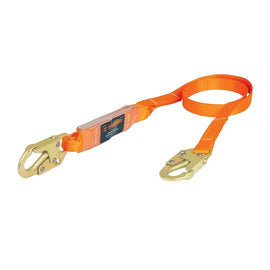 Linea de vida 1.8m cinta poliester, absorbedor impacto, ANSI