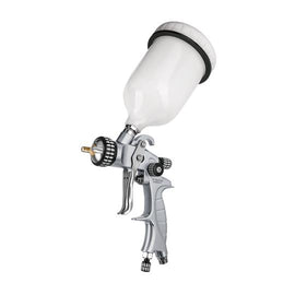 Pistola p/pintar gravedad HVLP vaso plastico, 1.4 mm, Expert