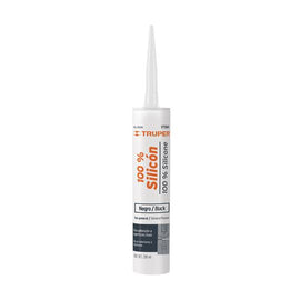 Sellador negro 100% silicon de 280 ml, Truper