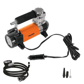 Compresor de aire 12 V portatil, para auto, incluye maletin