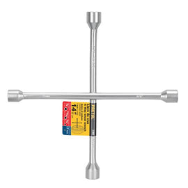 Llave de cruz para automoviles y camionetas, 14' PRETUL