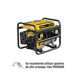 Generador portatil 1.1 kW motor a gasolina, Pretul