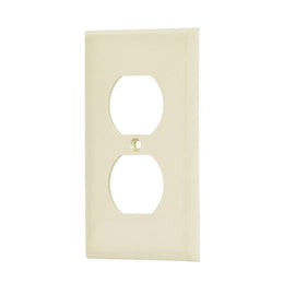 Placa de ABS duplex, Standard, marfil, Volteck