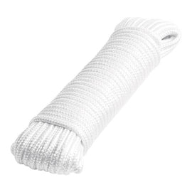 Piola de poliester diamante de 5mmx15m blanca, madeja, FIERO