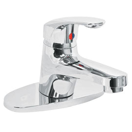 Monomando plastico para lavabo, nariz recta, Foset Basic