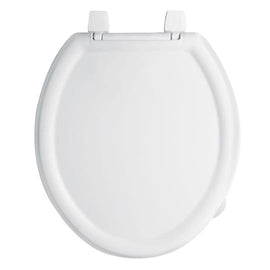 Asiento redondo ligero con tapa para WC, blanco, FOSET BASIC