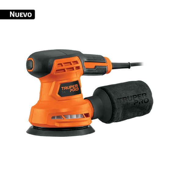 Lijadora roto orbital 5', 260W, TRUPER PRO / 103656